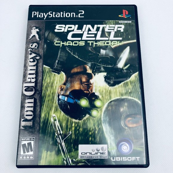 PS2 PlayStation 2 Tom Clancy's Splinter Cell Chaos Theory NTSC U/C plus Manual - Picture 1 of 7